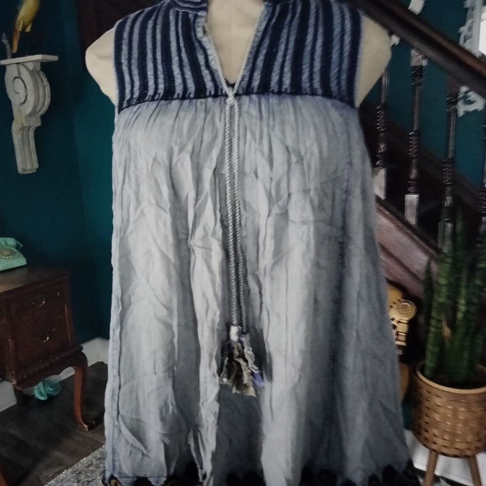Rachel Zoe boho tank top. M